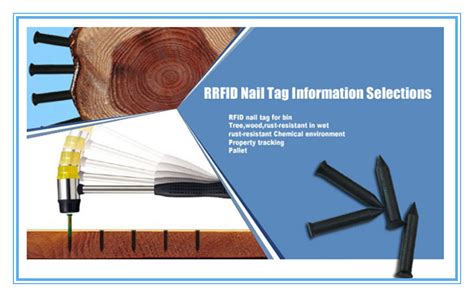 rfid nail tag from manufacturer|rfid tags for trees.